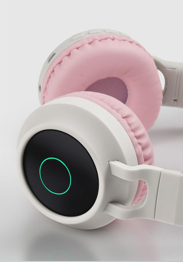 Audífonos con orejas de Gato Bluetooth 44