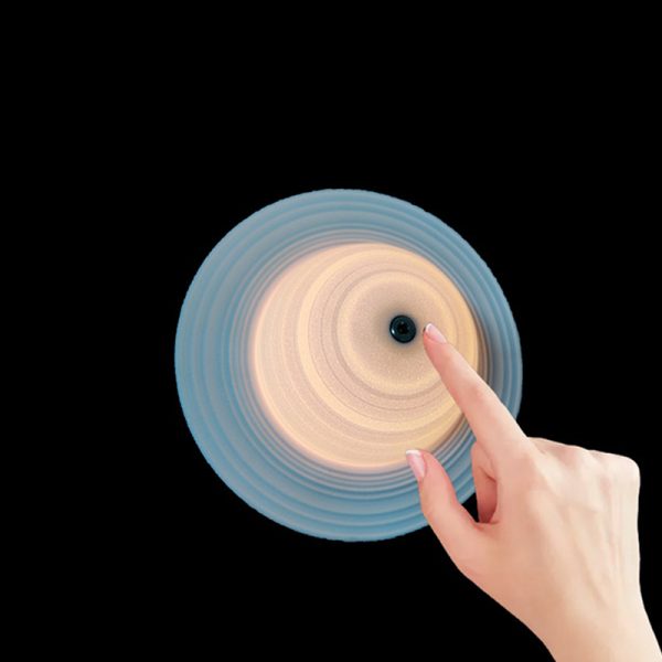 Lámpara Saturno 15 cm – 16 Colores Control Remoto 41