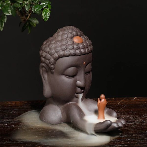 Cascada de humo Mano Buda +10 conos de regalo 49