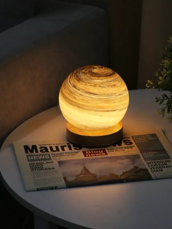 Lámpara bola de cristal diseño Jupiter 22