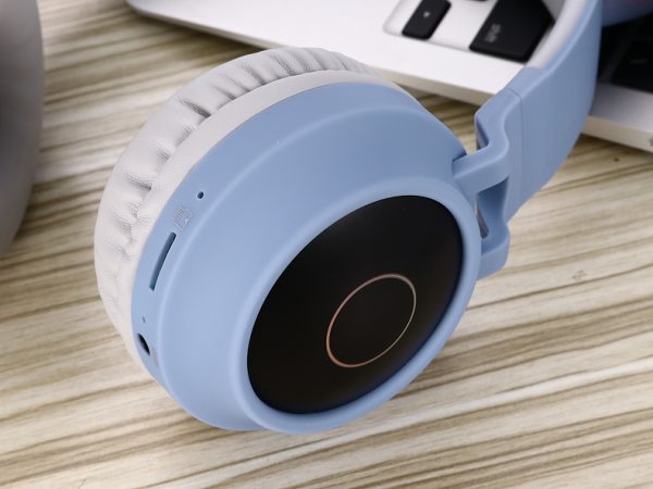 Audífonos con orejas de Gato Bluetooth 7